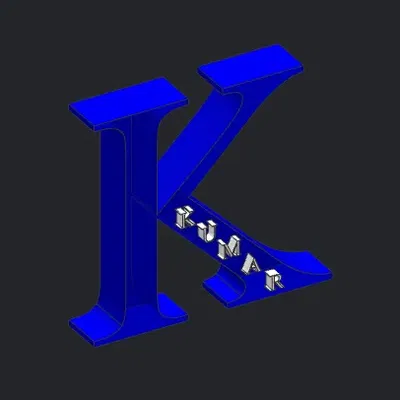 Mô hình biển tên 3D cá nhân hóa "DimensionCraft