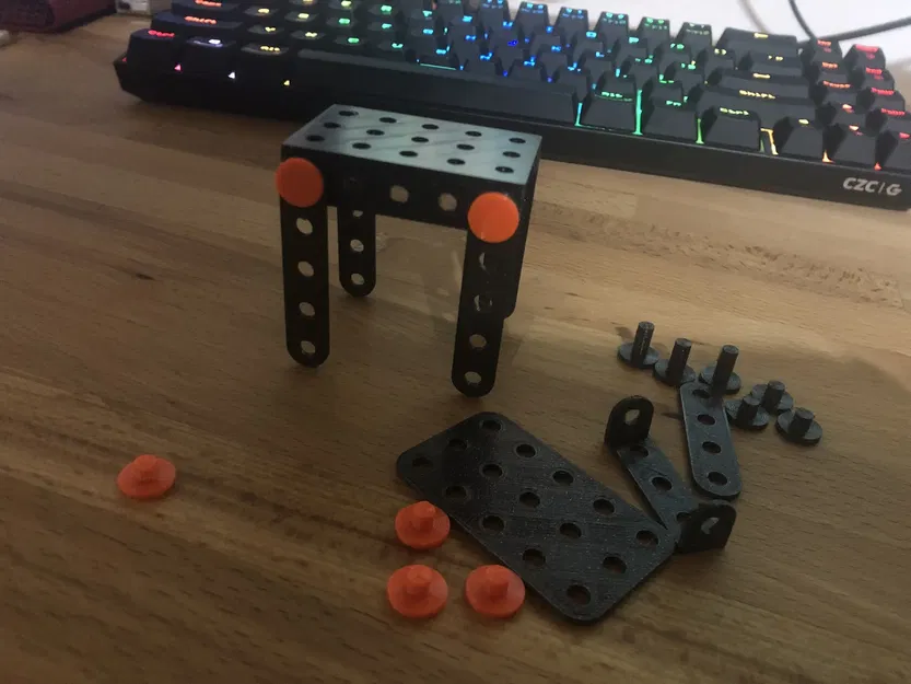 Bộ lắp ráp mô hình nhựa Merkur với ốc vít M3 - Image 6