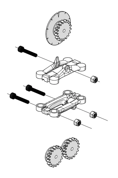 Đồng hồ đo lưu lượng thể tích chính xác cho máy in 3D - Image 2