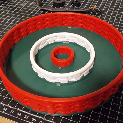 Giỏ mục tiêu phân tách cho máy bắn bí ngô