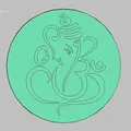 Mặt dây chuyền Ganesh với thiết kế tinh xảo - Thumbnail 1