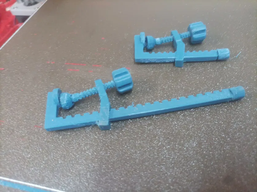 Kẹp vít mini cho mô hình 3D, bộ 2 chiếc ngắn và dài - Image 1