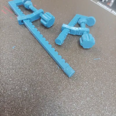 Kẹp vít mini cho mô hình 3D, bộ 2 chiếc ngắn và dài