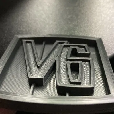 Biểu tượng Jeep V6 cổ điển cho bạn bè sửa chữa