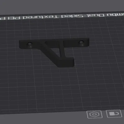 Giá đỡ tường đơn giản cho cung bắn recurve