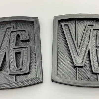 Biểu tượng Jeep V6 cổ điển cho bạn bè sửa chữa