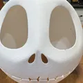 Mũ Jack Skellington chia thành 2 phần cho máy in 3D - Thumbnail 1