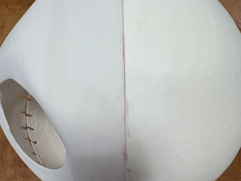 Mũ Jack Skellington chia thành 2 phần cho máy in 3D - Image 2