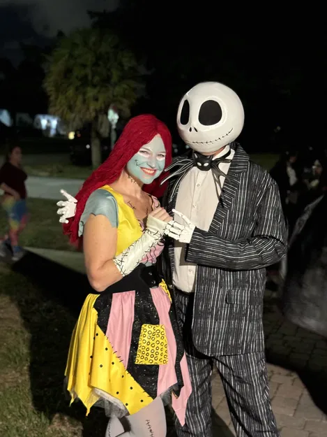 Mũ Jack Skellington chia thành 2 phần cho máy in 3D - Image 5