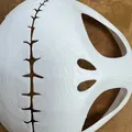 Mũ Jack Skellington chia thành 2 phần cho máy in 3D - Thumbnail 6