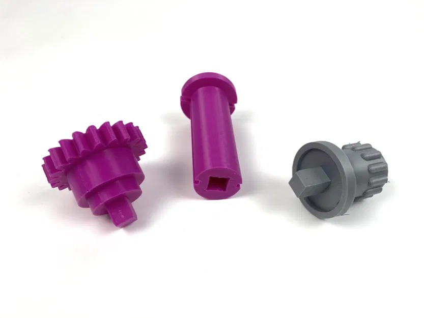 Giá đỡ cuộn filament với trục sau không ren - Image 1