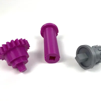 Giá đỡ cuộn filament với trục sau không ren