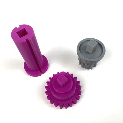 Giá đỡ cuộn filament với trục sau không ren