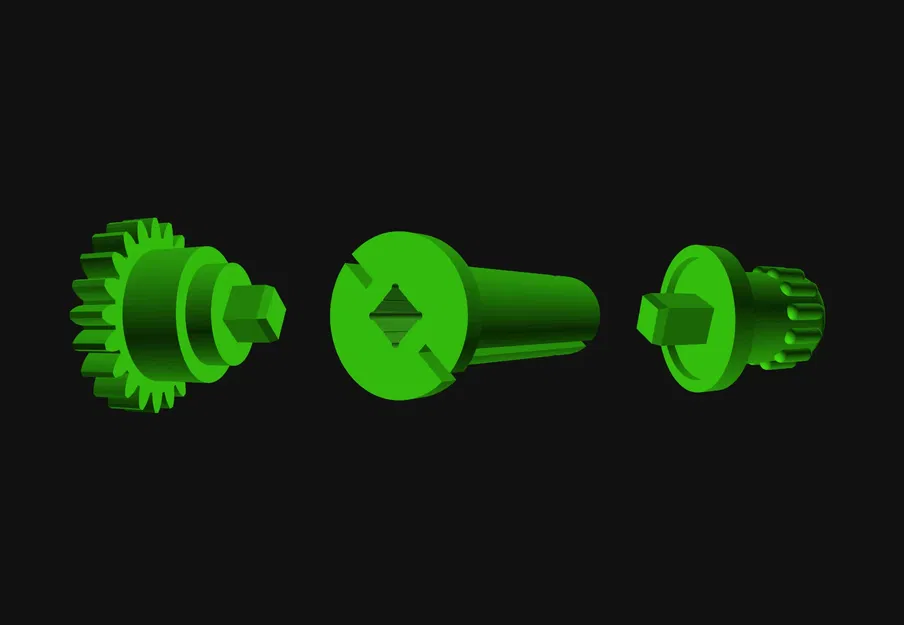 Giá đỡ cuộn filament với trục sau không ren - Image 4