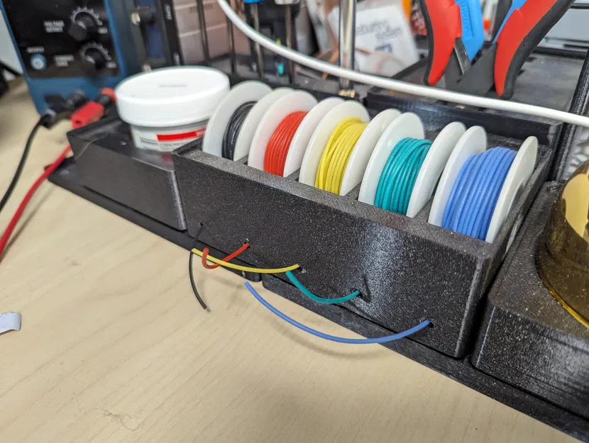 Giá đỡ cuộn dây Gridfinity cho máy in 3D - Image 1