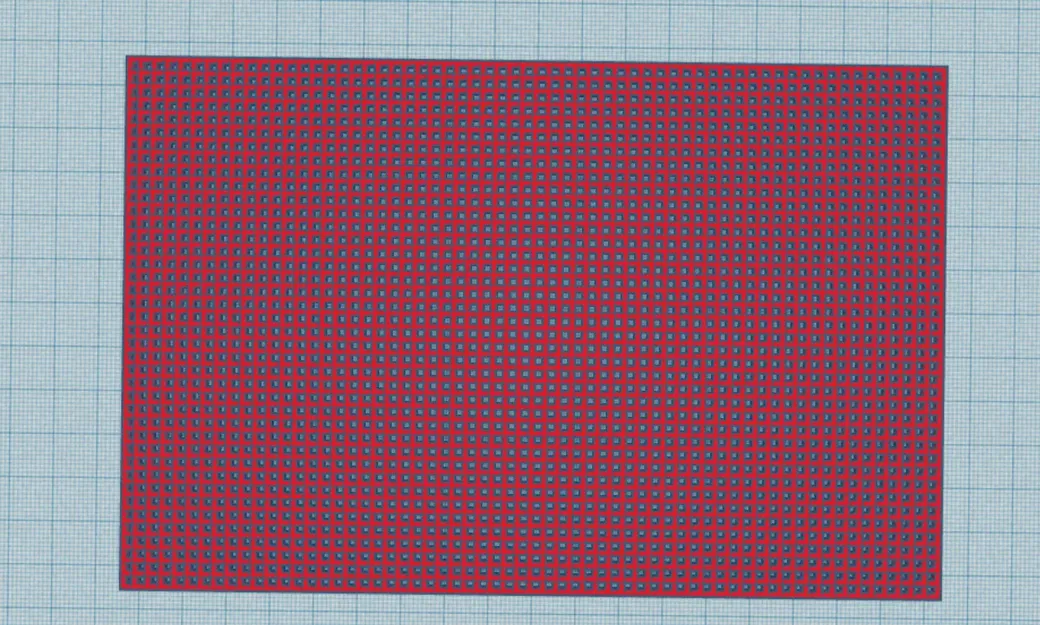 Mặt nạ mắt mesh với kích thước 121mm x 186.5mm - Image 1