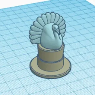 Chiếc mũ lễ tạ cho người tuyết fidget