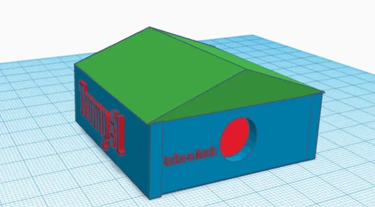 Nhà với nội thất thú vị bên trong - Image 1