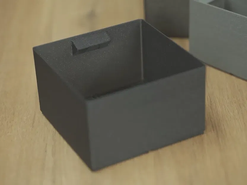 Hộp lưu trữ Ikea Hack Helmer có lưới tổ chức - Image 4