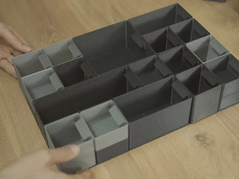 Hộp lưu trữ Ikea Hack Helmer có lưới tổ chức - Image 10