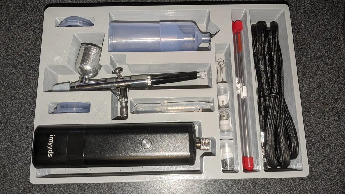 Hộp lưu trữ bộ dụng cụ Airbrush giá rẻ - Image 2