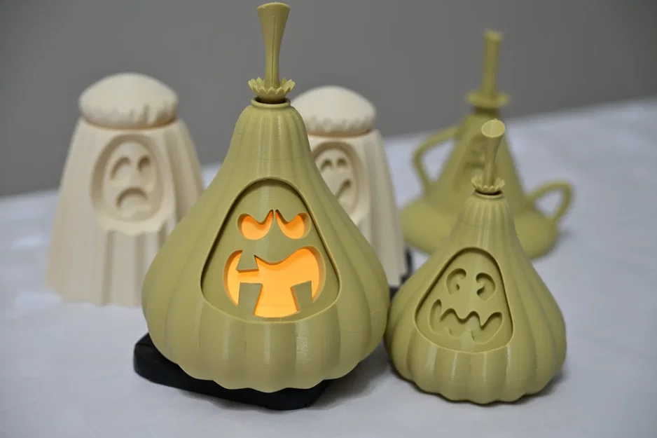 Quả bí đa diện cho đèn tea light - Image 1