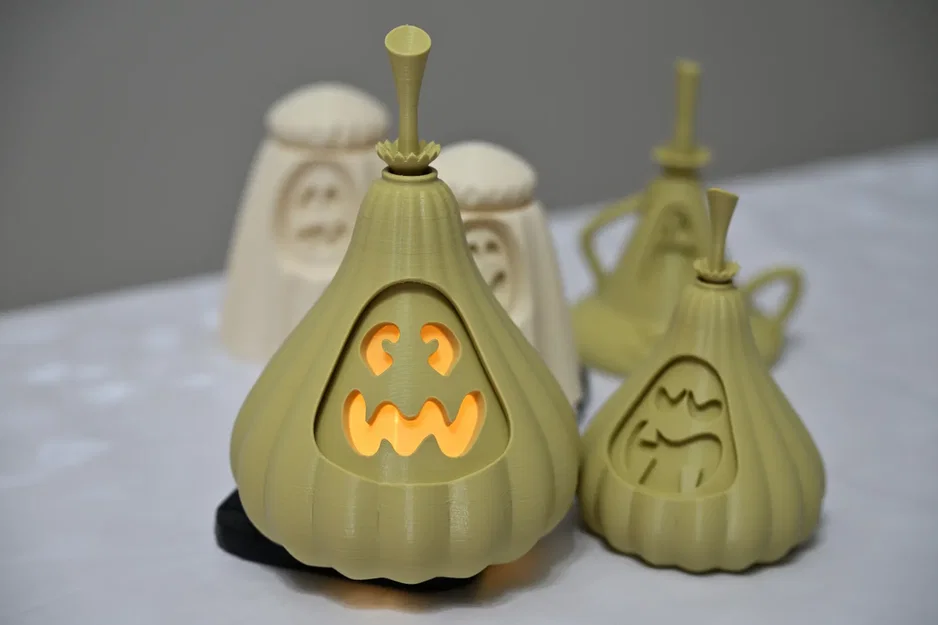 Quả bí đa diện cho đèn tea light - Image 3