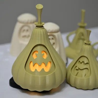 Quả bí đa diện cho đèn tea light