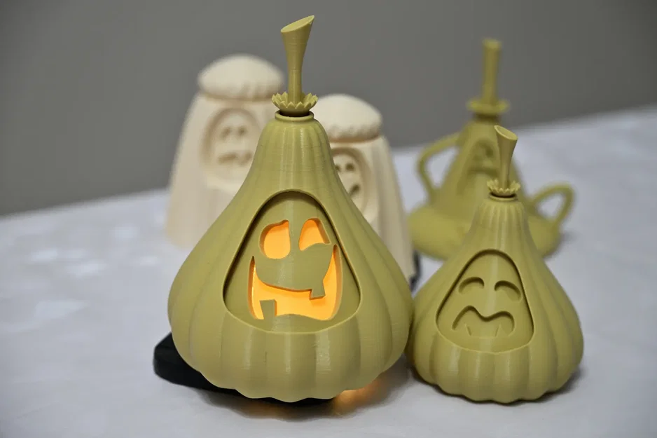 Quả bí đa diện cho đèn tea light - Image 4