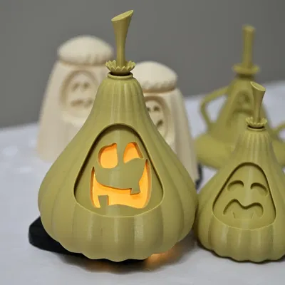 Quả bí đa diện cho đèn tea light