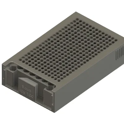 Khay đựng đạn 9mm 100 viên với nắp trượt