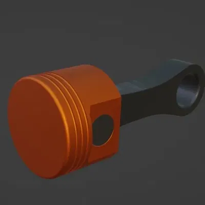 Mặt dây chuyền Piston với thanh nối