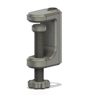 Thay thế kẹp giá đỡ micro cho bàn làm việc