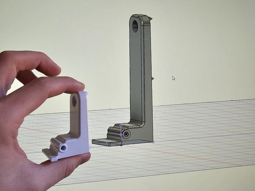 Giá đỡ kệ tủ lạnh Samsung cho ngăn trên bên trái - Image 1