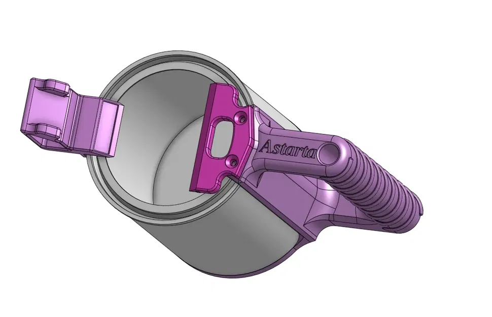 Giá đỡ cho hộp sơn 0,6 lít và cọ vẽ - Image 3