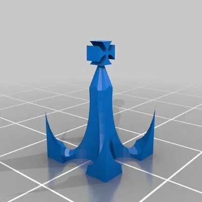 Vua cờ vua với hình thánh giá Maltese