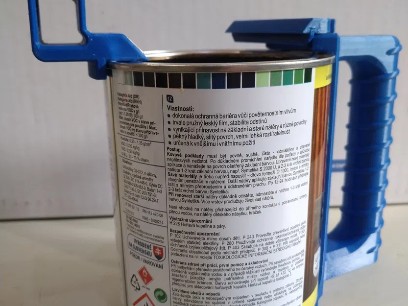 Giá đỡ cho hộp sơn 0,6 lít và cọ vẽ - Image 7