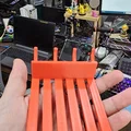 Giá đỡ dây USB Pegboard tự chế đơn giản - Thumbnail 3