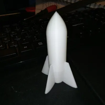 Tên lửa mini trang trí nhỏ gọn