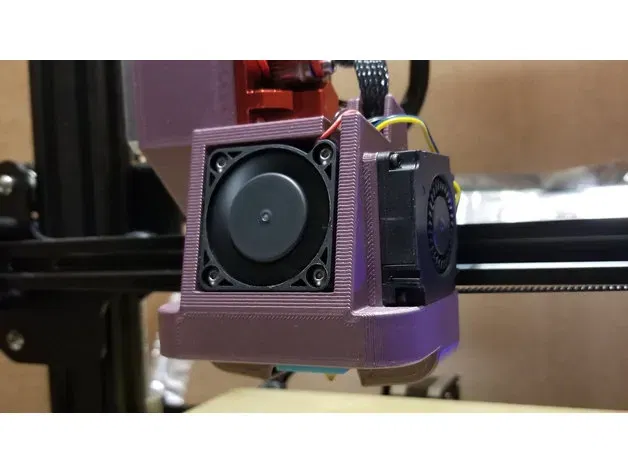 Bộ tản nhiệt quạt Satsana cho máy in 3D Ender 3 với extruder trự... - Image 3