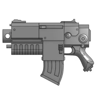 Khẩu súng Locke Mk IIb Spearhead trong Darktide