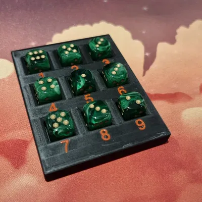 Bộ đếm slot phép thuật cho xúc xắc D&D