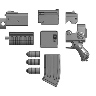 Khẩu súng Locke Mk IIb Spearhead trong Darktide