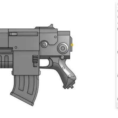 Khẩu súng Locke Mk IIb Spearhead trong Darktide