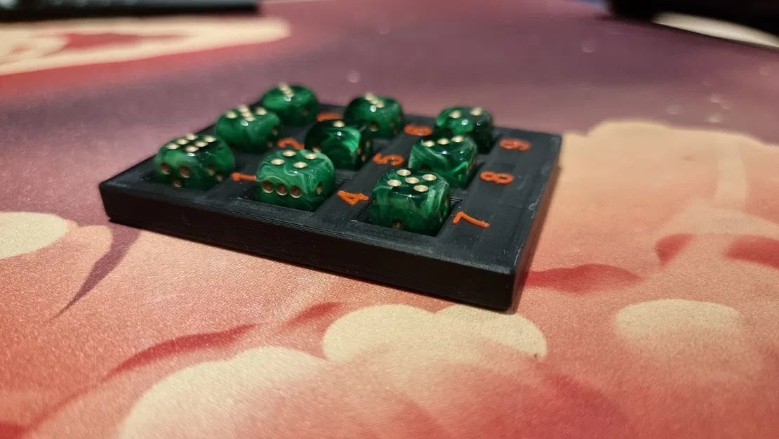 Bộ đếm slot phép thuật cho xúc xắc D&D - Image 2