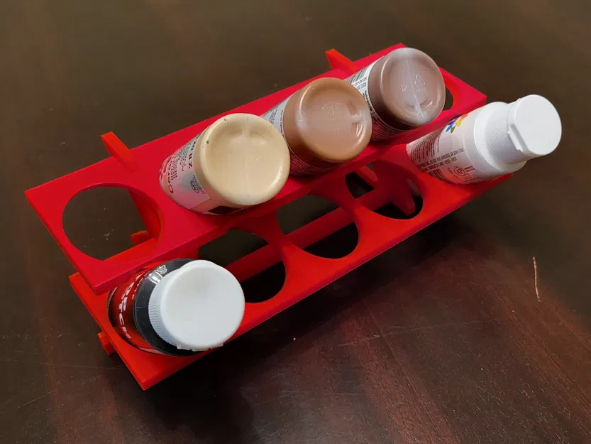 Giá đỡ sơn cho chai 35mm dạng mô-đun - Image 1