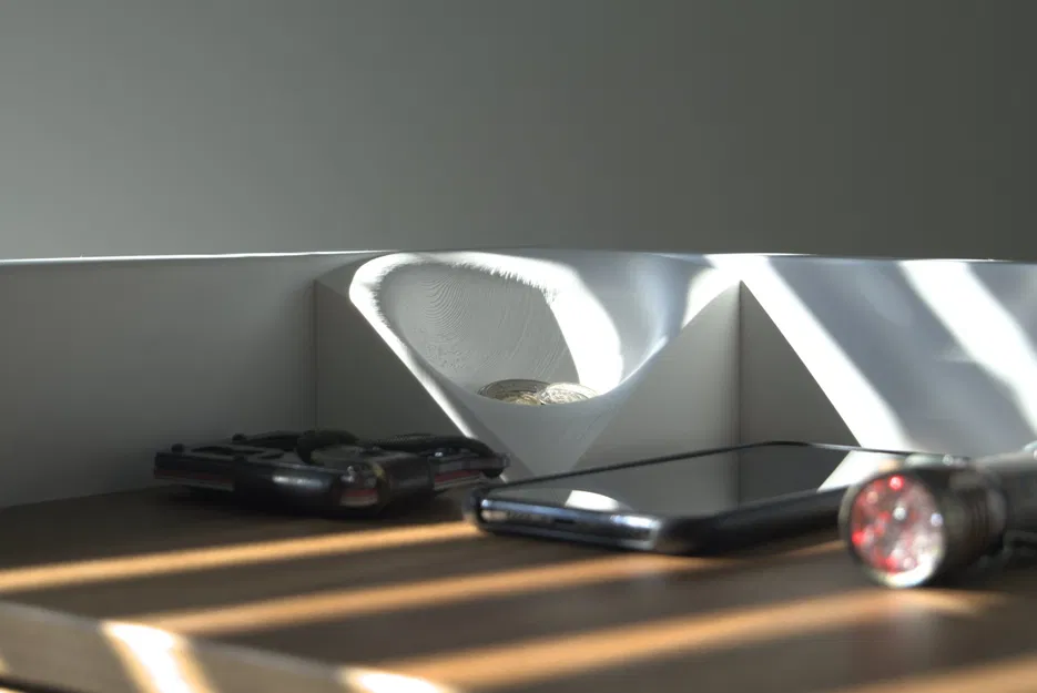 Khay để tiền đơn giản cho bàn đầu giường - Image 2