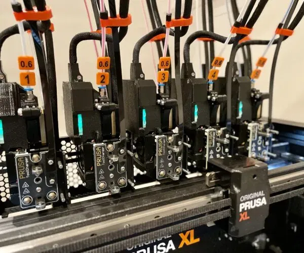 Công cụ kẹp số cho ống PTFE Prusa XL Nextruder - Image 1