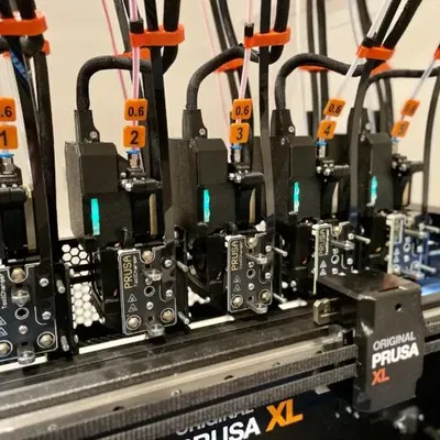 Công cụ kẹp số cho ống PTFE Prusa XL Nextruder