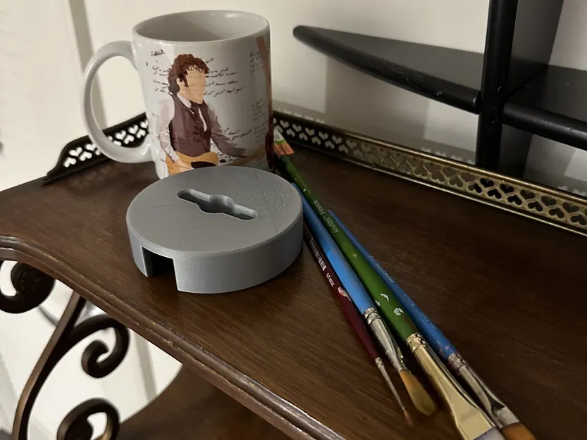 Giá đỡ cọ vẽ cho cốc nước đa năng - Image 3